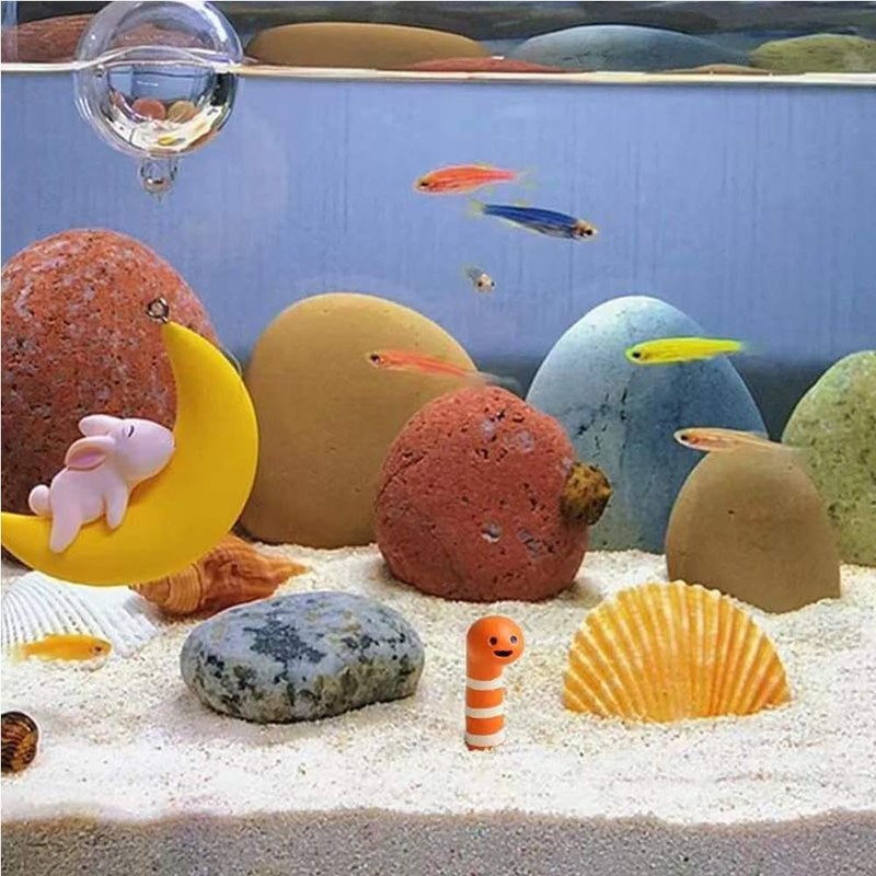 Aquarium Aquarium Objects, Set of 4, Aquarium Ornaments, Aquarium Objects,
