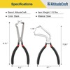 AltitudeCraft Electrical Disconnect Pliers 2-Piece Set, Includes Straight and 60°