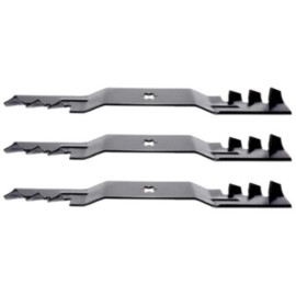 For Troy-Bilt Troy-Bilt Mustang XP Pivot S 54 Zero-Turn Gator Style Mulching Blades Set of 3