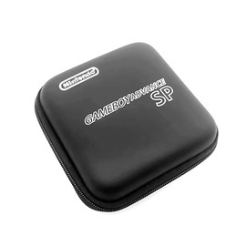 New Black for GBASP Carry Case Large Hard Protective Storage Bag, for Gameboy Advance GBA SP Handheld Game Console, Portable Shock-Proof EVA Protection Travel Carrying Case Hi-Capacity Matte