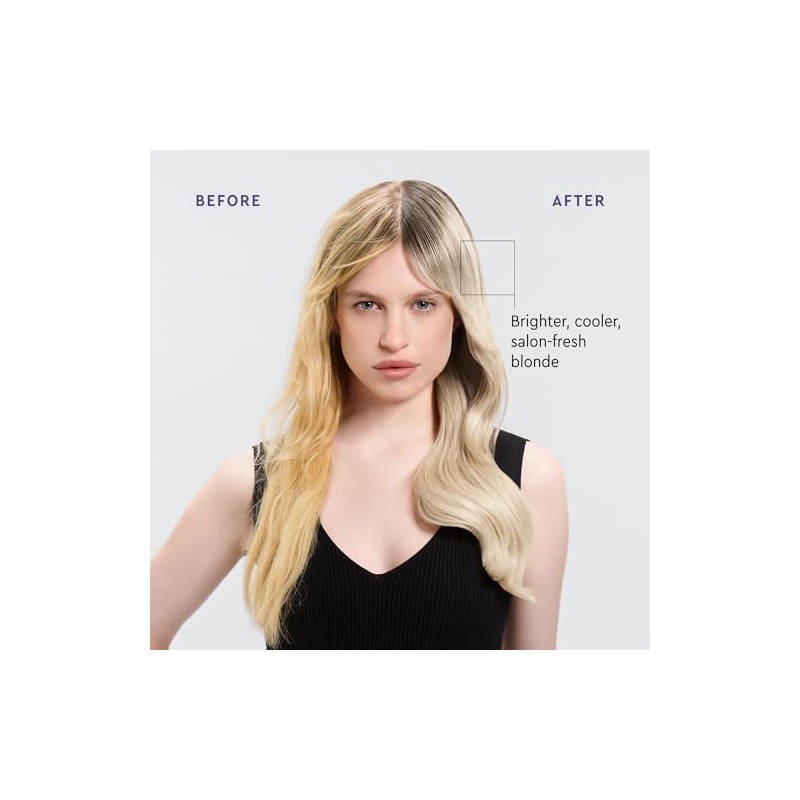 LA PUISSANCE- Champú morado matizador plateado champú morado para cabello