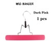 Wig Hanger for Hair Extensions & Wigs – Wooden Storage