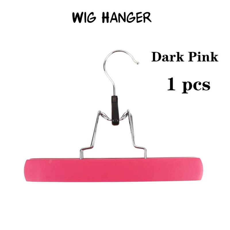 Wig Hanger for Hair Extensions & Wigs – Wooden Storage