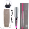Anion LED Electric Ceramic Infrared Hair Straightener Hairdressing Tool