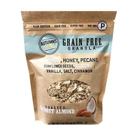 Autumn's Gold Grain Free Toasted Coconut Almond Granola 1lb 4oz (3 Pack)