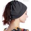 Dhana Style 3-Way Twisted Turban Elastic Stretch Loop Mask Beanie