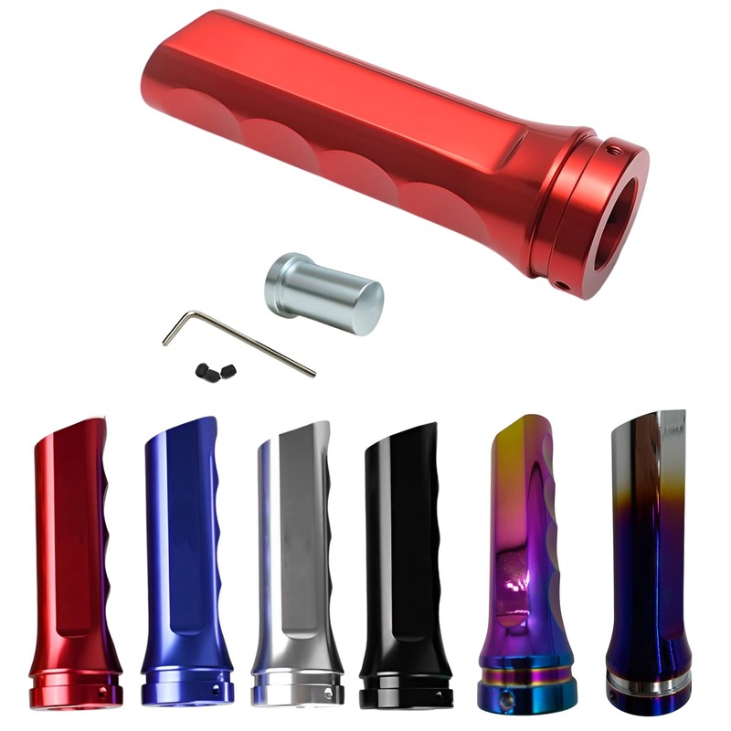 AZ-FRONT Simple Design No Logo Non-Slip Aluminum Side Brake Cover