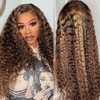 Ombre 13x4 Lace Front Wigs Human Hair 16 Inch 4/27