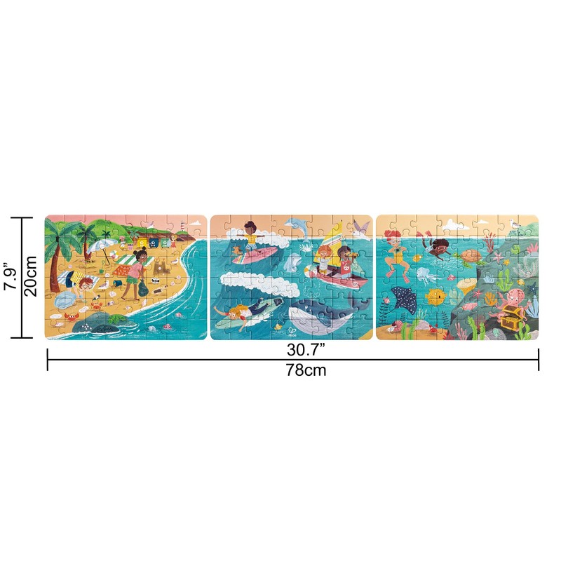 Hape Beach Puzzles for Kids 5Y+