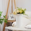 Ninehaoou 24 Pack Flower Buckets 9.84 Inch Plastic Flower Vases