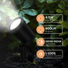 ZYAN 8 Pack 36W Smart Landscape Lights, RGBW Color Changing