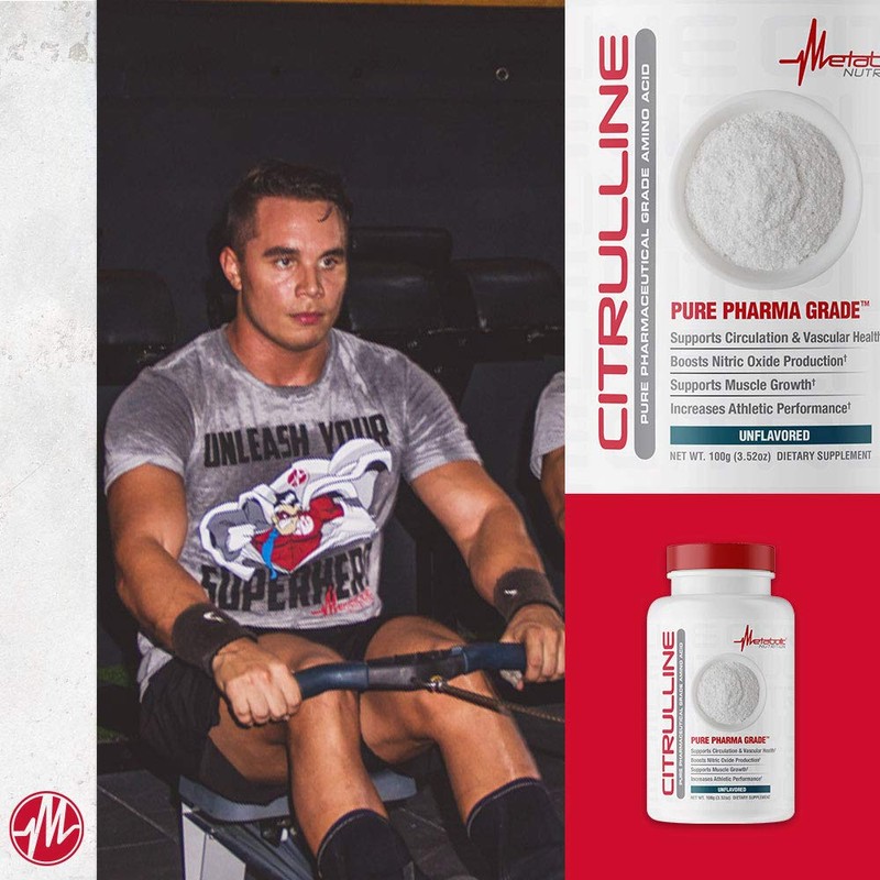 Metabolic Nutrition Citrulline, 100 Grams, Powder