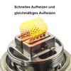 NI80 / A1 / SS316 Mesh Coil 0.16 Ω /