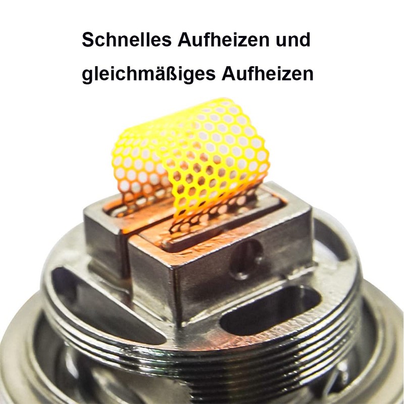 NI80 / A1 / SS316 Mesh Coil 0.16 Ω /