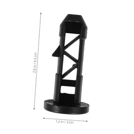 Ciieeo Trash Can Lid Hinged Pins 240L Plastic Connecting Shafts for Wheeled Trash Bins Sturdy Replacement Parts for Waste Management