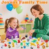 70 pcs Animal Erasers Desk Pets for Kids Classroom Prizes,