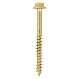 TIMCO Hex Flange Head Sleeper Screws - M6 x 40mm (Box of 100)