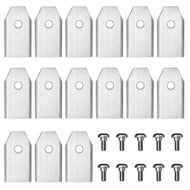 Replacement Blades Set 15 Blades and 10 Screws for Robot Lawn Mower