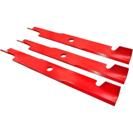 For Exmark 3 Lawn Mower Notched Hi Lift Blades 60" CUT Replaces  103-6403 103-6403-S