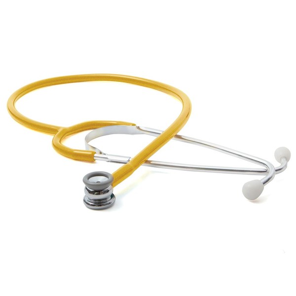 ADC Proscope 676 Dual-Head Infant General-Exam Stethoscope, 31" Length, Yellow