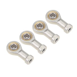 sourcing map 6mm Rod End Bearing M6x1.0mm Rod Ends Ball Joint Female Right Hand Thread 4pcs