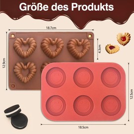 Schokoladenform Silikon,Valentinstag Herzform Schokolade Selber Machen,Herz Silikonform Schokoladentafel,Silikonform Schokolade für Valentinstag DIY Cupcakes Kuchen Pudding Eiswürfel Gelee Schokolade