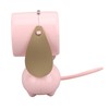 Handheld Fan Cute Cartoon Dog Shaped 3 Speeds Rechargeable Portable
