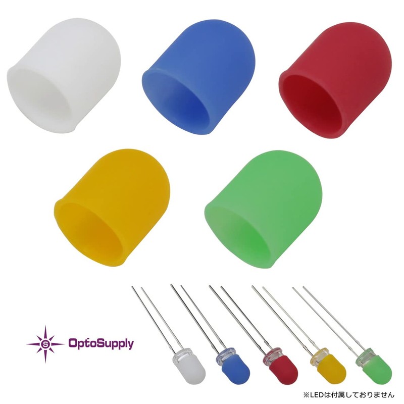 Kaito Denshi OptoSupply Green OS-CAP-3MK-1 Light Diffusion Cap for 3mm
