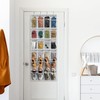 Simple Houseware 24 Pockets Large Clear Pockets Over The Door