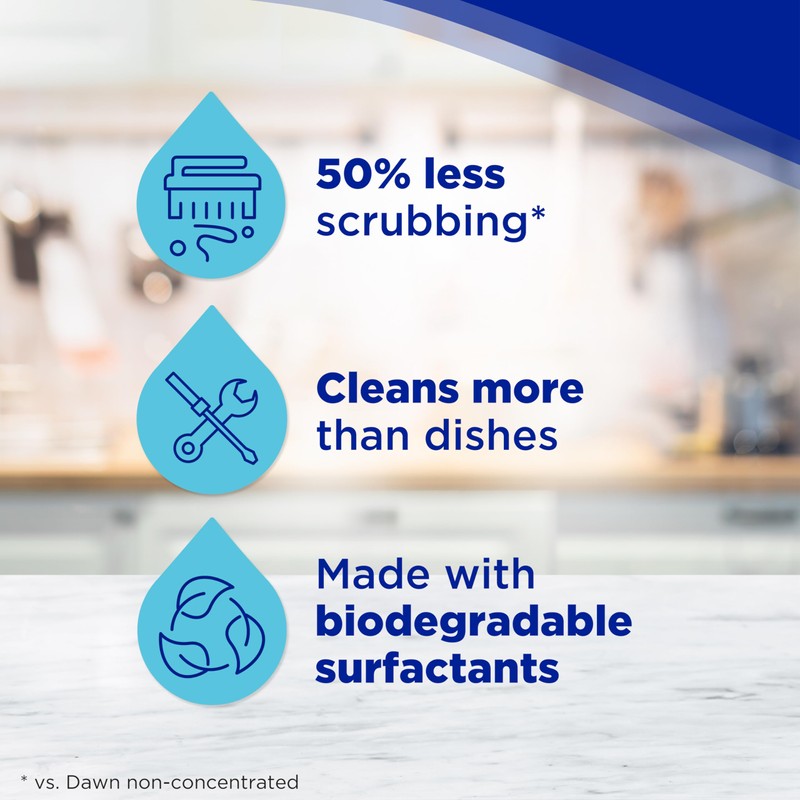 Dawn Dishwashing Liquid, Original Scent, 38 fl oz