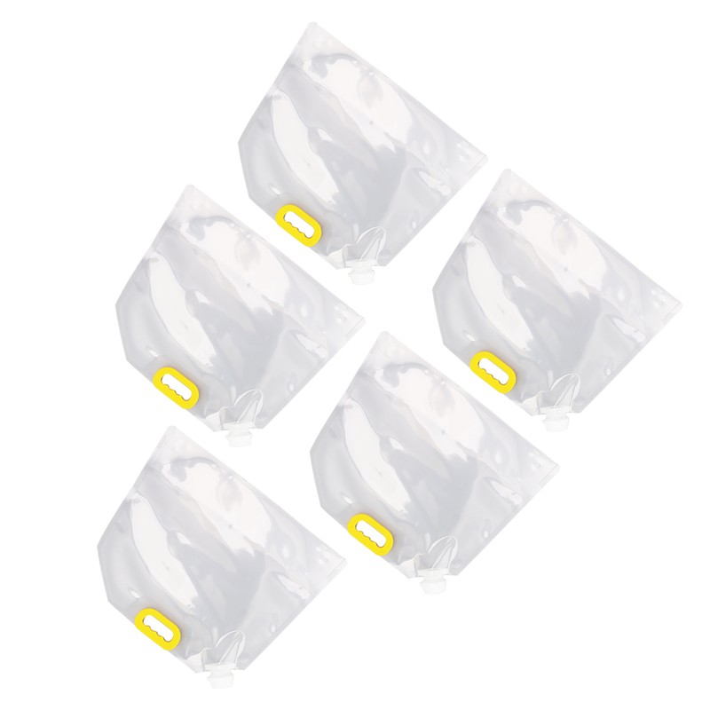 5Pcs Grain Sealed Storage Bag Reusable Transparent Grain Storage Bag