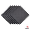Norsk Foam Floor Gym Mats with Interlocking Tiles, .47" Thick,
