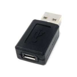 USB Male to Micro USB Female Adapter – Compact Converter for Charging and Data Transfer