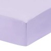 Everyday Kids 2-Pack Fitted Crib Sheets - White/Lavender