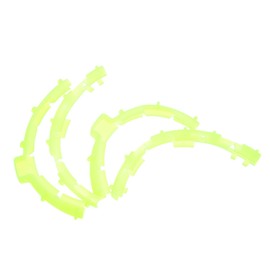 Kisangel 4pcs Collision Protective Cover for Flip Drone Propeller Guards TPU Material Easy Installation Full Protection for Enhanced Safety Reliable Drone Accessory Light Green