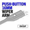 Premium Vipa Wiper Blade Set | fits: DS DS 7