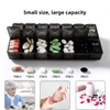 Weekly Pill Organizer, 2 times a day easy to fill