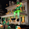 OurWarm 8FT St. Patrick's Day Inflatable Decorations Outdoor, Sitting Leprechaun