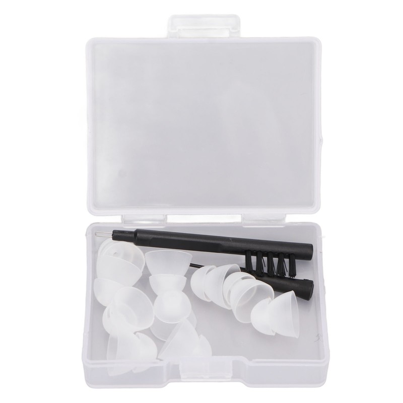 Silicone Hearing Amplifier Dome Earplug Set Professional Hearing Amplifier Cleaning
