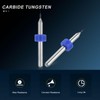 PATIKIL 0.1mm Micro Drill Bits 1/8" Shank Tungsten Carbide Steel