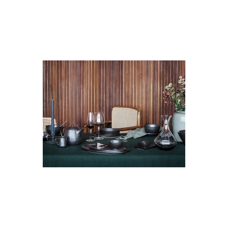 Broste Copenhagen ESRUM NIGHT 14533131 Plate, Stoneware