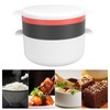 Multifunctional Round Rice Steaming Box Microwave Oven Special Lunch Box