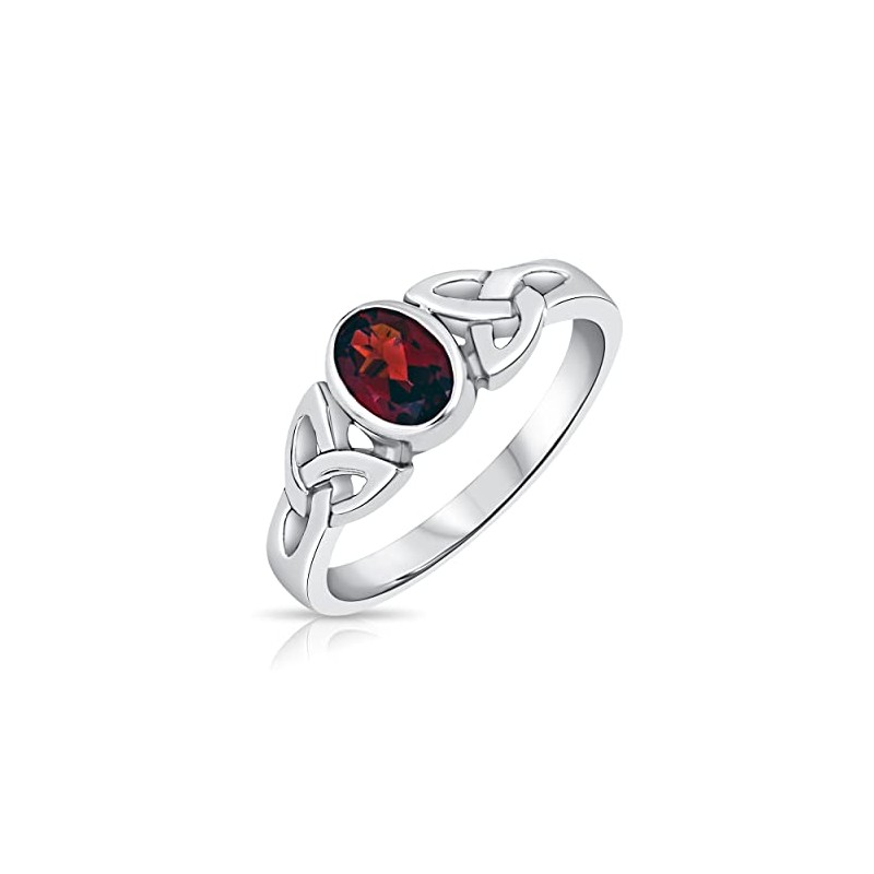 DTPsilver® 925 Sterling Silver Ring - Celtic Trinity Knot -