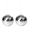 Disco Ball Cup – 4pcs Disco Ball Cups for Party