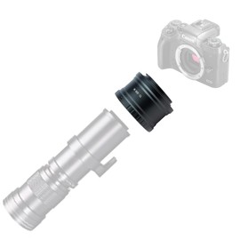 JINTU Lens Adapter Manual fit T Mount Lens 420-800mm 500mm 900mm 650-1300mm fit Canon M50 M200 M100 M6 Mark II M5 M10 M3 EOS-M Mirrorless Cameras