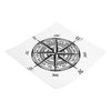 Car Compass Graphic Vinyl Sticker, Mountain Compass Sticker, Compass Sticker,