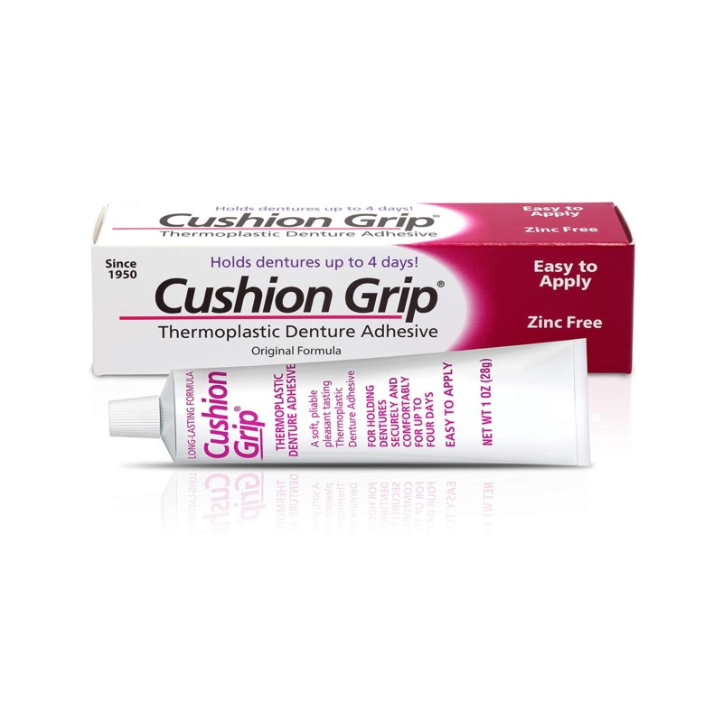 Cushion Grip Thermoplastic 1oz Denture Adhesive