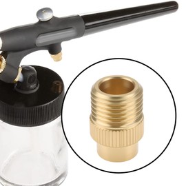 VGOL Kupfer-Spritzpistolen, M5 auf 0,3 cm Adapter, kompatibel mit Badger AB104, 4 Stück