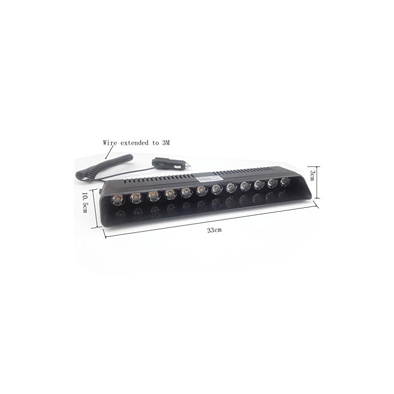 ranzek 12 LED Front Light Warning Light W V Dashboard