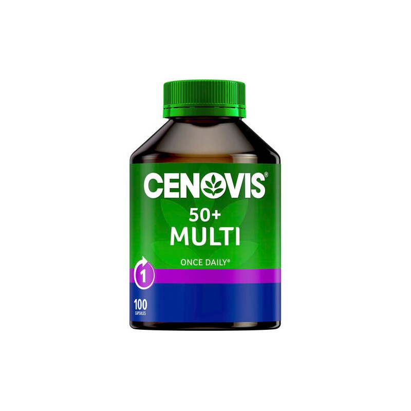 Cenovis 50+ Once Daily Multi Value Pack 100 Capsules